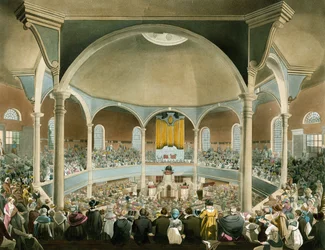 Innenraum der Surry Chapel