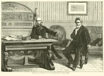 Interview zwischen Graf Bismarck und M. Jules Favre, September 1870