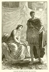 Interview zwischen Octavian und Cleopatra