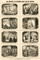 Jack Sheppard, der berüchtigte Haus- und Gefängnisausbrecher
