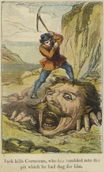 Jack tötet Cormoran, der in die Grube gefallen ist, die er für ihn gegraben hatte