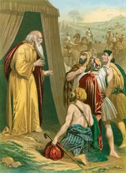 Jakobs Söhne kehren aus Ägypten zurück