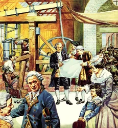 James Watts Dampfmaschine