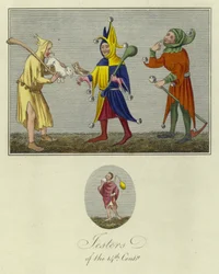 Narren des 14. Jahrhunderts