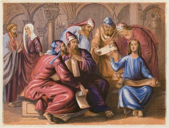 Jesus mit den Ärzten
