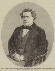 John Colvin, Esquire, Vizegouverneur der Nordwestprovinzen, Bengalen (Stich)