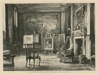 John Everett Millais zu Hause