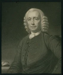 John Harrison (1693-1776) aus The Gallery of Portraits, veröffentlicht 1833