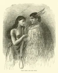 John Heke und seine Frau