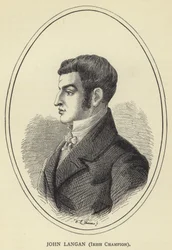 John Langan, irischer Champion