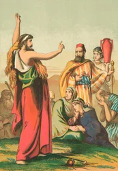 Johannes der Täufer predigt