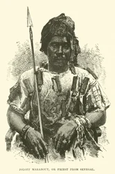 Joloff Marabout, oder Priester aus Senegal