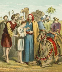 Joseph wird von seinen Brüdern als Sklave verkauft