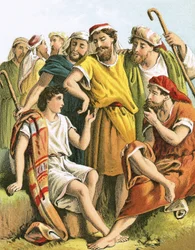 Joseph offenbart seinen Brüdern seinen Traum