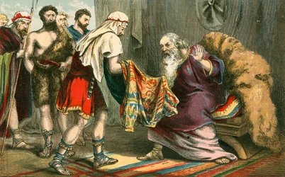 Josephs bunter Mantel wird seinem Vater Jakob gebracht