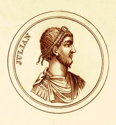 Julian, Illustration aus Das universelle historische Wörterbuch von George Crabb, veröffentlicht 1825