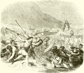 Julius Caesars Invasion von Britannien