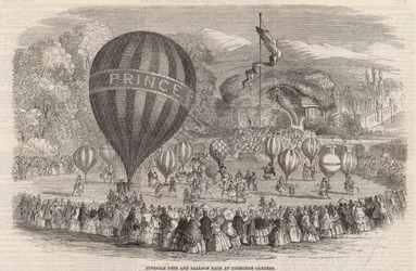 Kinderfest und Ballonrennen in den Cremorne Gardens