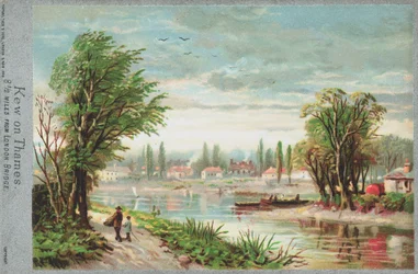 Kew am Fluss Themse