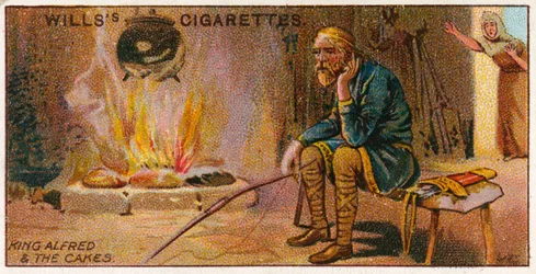 König Alfred und die Kuchen