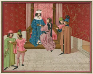 König Edward IV und Richard Herzog von Gloucester