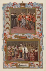 König Edward VII.s erste Handlungen als Souverän im Jahr 1901