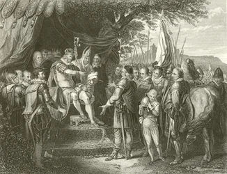 König Johann unterzeichnet die Magna Carta