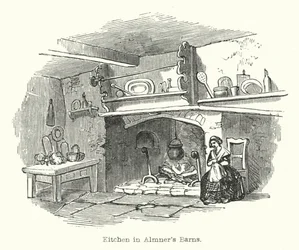 Küche in Almner