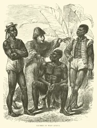 Krumen aus Westafrika