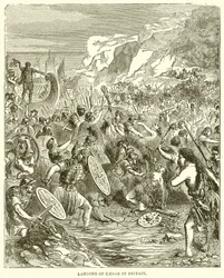Landung Caesars in Britannien