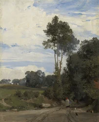 Weg zum Dorf