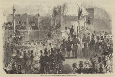 Grundsteinlegung der Caledonian School