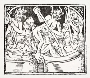Lazarus beschreibt, was er in der Hölle gesehen hat
