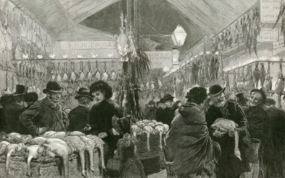 Leadenhall Market zur Weihnachtszeit