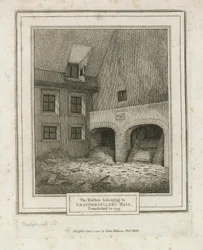 Leathersellers Hall, Bishopsgate Street. Abgerissen 1799