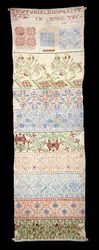 Leinen-Band-Sampler