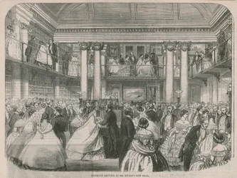 Literarisches Treffen in Mr. Mudies neuer Halle