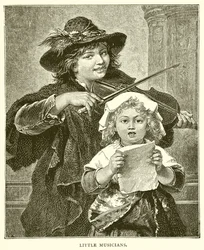 Kleine Musiker
