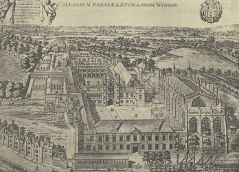 Loggans Druck, um 1685 (Gravur)