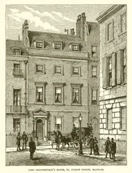 Haus von Lord Beaconsfield, 19, Curzon Street, Mayfair