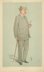 Lord Waldegrave, Earl Waldegrave, 9. Oktober 1912, Vanity Fair Karikatur
