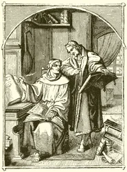 Luther und Melanchthon