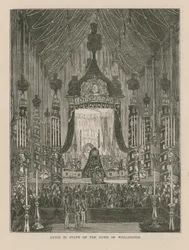 Aufbahrung des Herzogs von Wellington