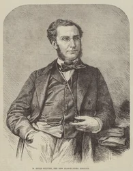 M. Emile Ollivier, der neue französische Premierminister (Gravur)