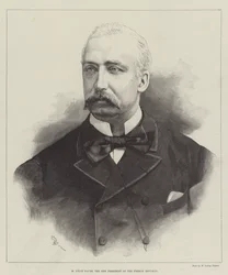 M Felix Faure, der neue Präsident der Französischen Republik