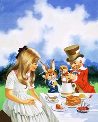 Die Teeparty des verrückten Hutmachers