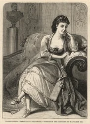Mademoiselle Marguerite Bellanger, ehemalige Geliebte von Napoleon III