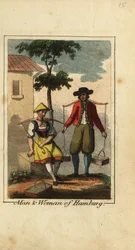 Mann und Frau aus Hamburg, Deutschland