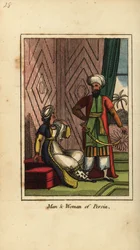 Mann und Frau aus Persien