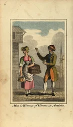 Mann und Frau aus Wien, Österreich